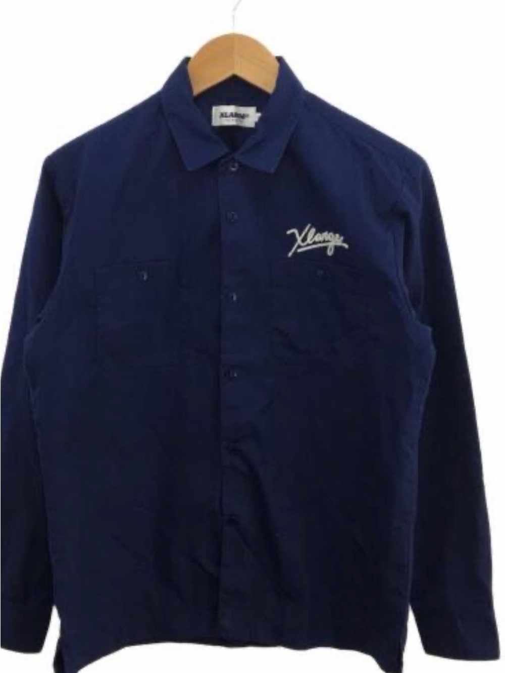 XLarge Clothing Brand Navy Button-Up Work Shirt